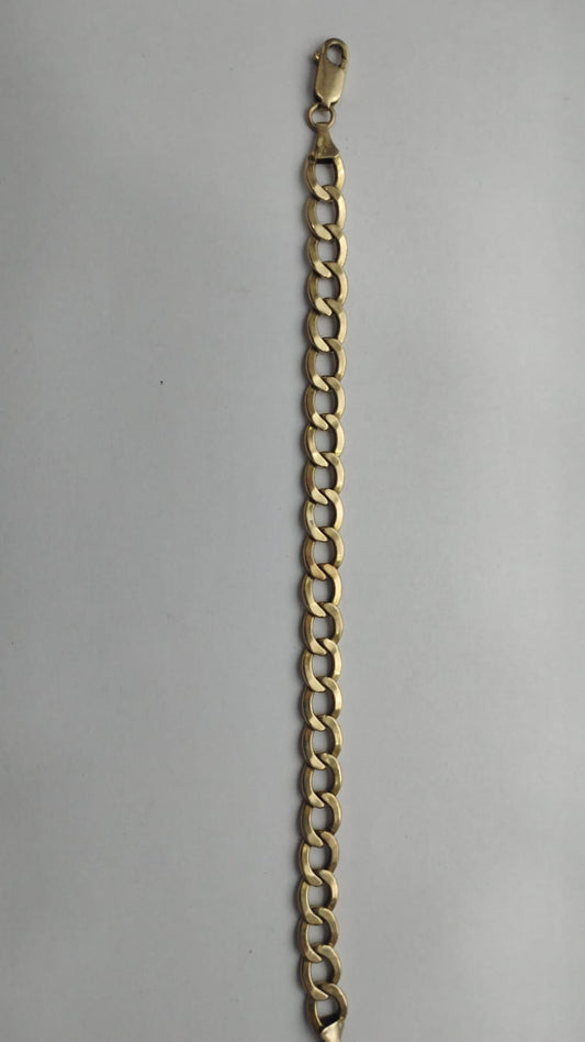 💎✨ ESCLAVA DE ORO 10KT DE ESLABONES GRANDES EN VENTA ✨💎