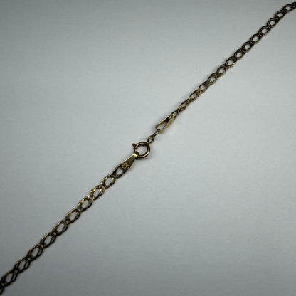 ✨💛 Cadena de Oro de 10K Estilo Cubano | 44.5 cm | 3.1 g de Oro 💛✨