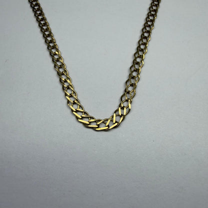 ✨💛 Cadena de Oro de 10K Estilo Cubano | 44.5 cm | 3.1 g de Oro 💛✨