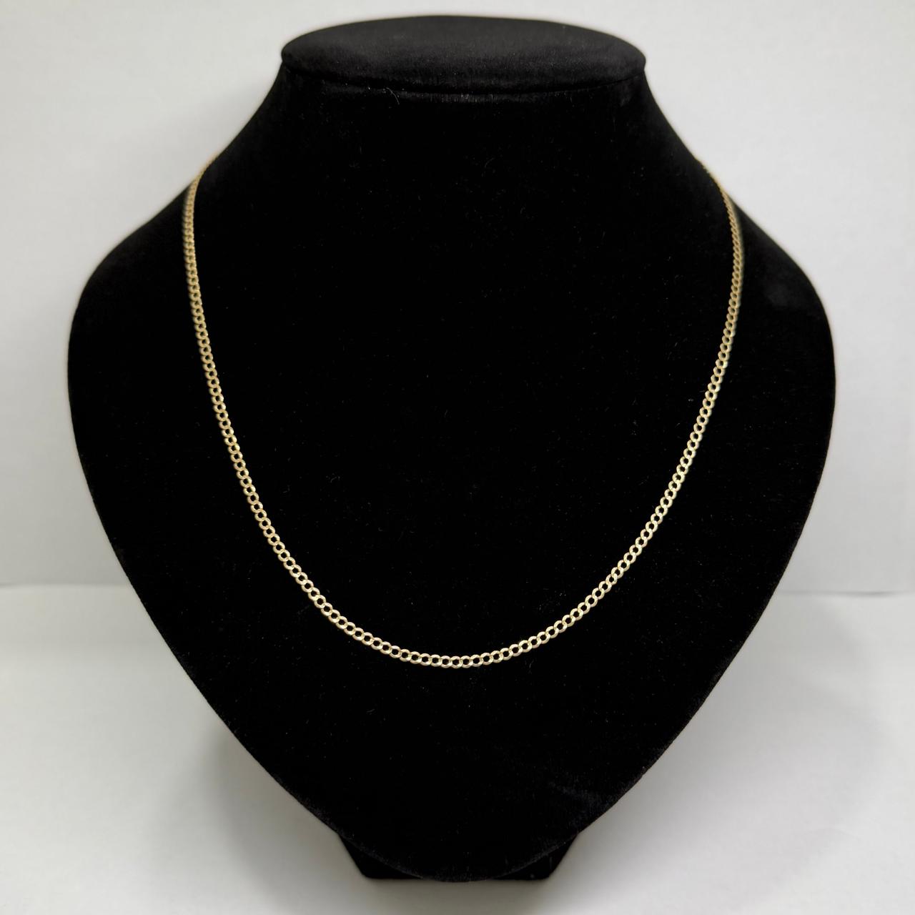 ✨💛 Cadena de Oro de 10K Tejido Cubano | 50 cm | 3.1 g de Oro 💛✨