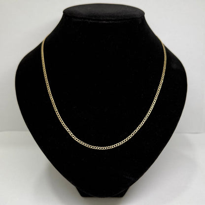 ✨💛 Cadena de Oro de 10K Tejido Cubano | 50 cm | 3.1 g de Oro 💛✨