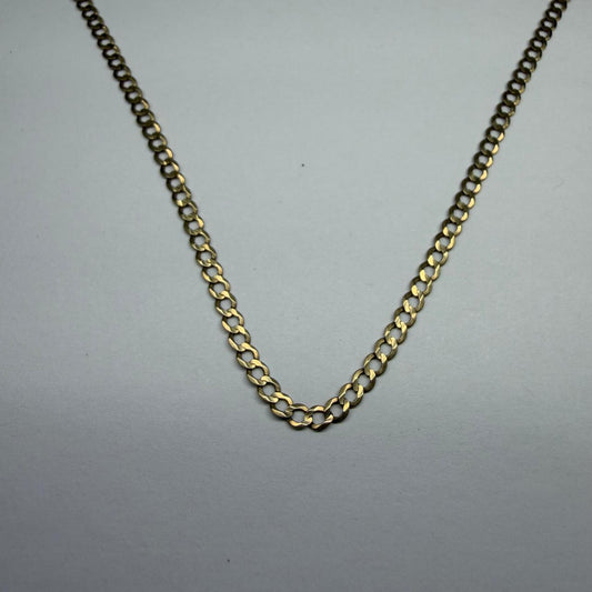 ✨💛 Cadena de Oro de 10K Tejido Cubano | 50 cm | 3.1 g de Oro 💛✨