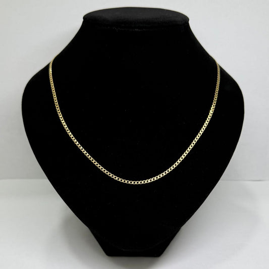 ✨💛 Cadena de Oro de 14K Tejido Cubano | 51 cm | 3.8 g de Oro 💛✨