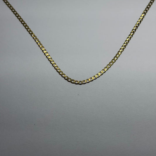 ✨💛 Cadena de Oro de 14K Tejido Cubano | 51 cm | 3.8 g de Oro 💛✨