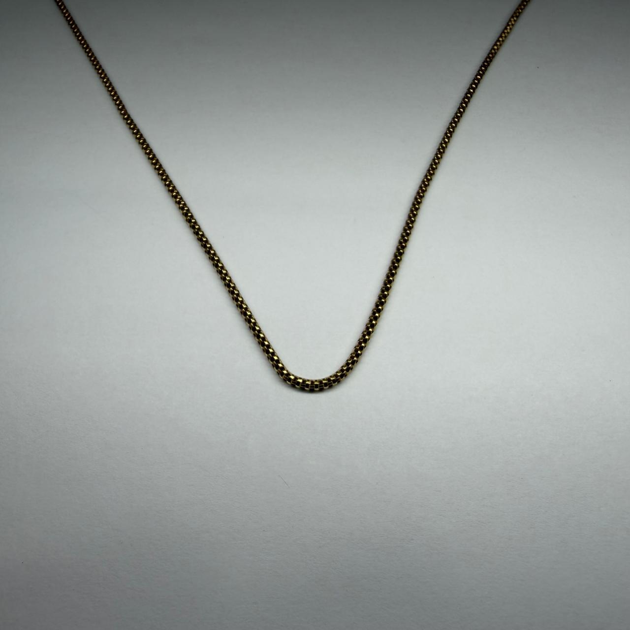 ✨💛 Cadena de Oro de 10K Tejido Popcorn | 56 cm | 5.8 g de Oro💛✨