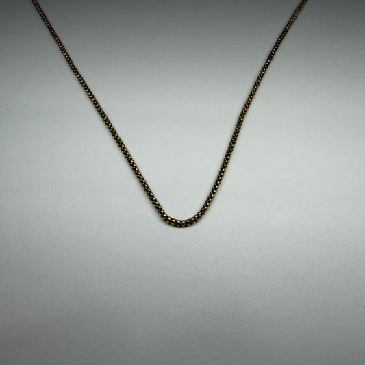 ✨💛 Cadena de Oro de 10K Tejido Popcorn | 56 cm | 5.8 g de Oro💛✨