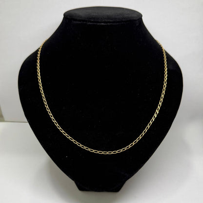 ✨💛 Cadena de Oro de 10K Diseño de Eslabones de 54.5 cm | 5.7 g de Oro 💛✨