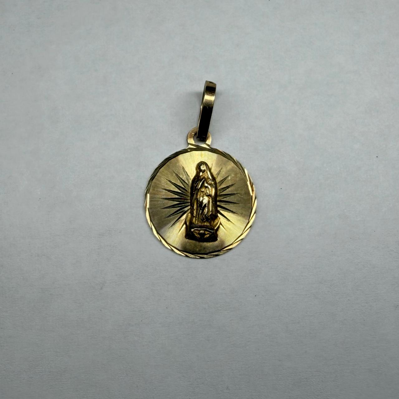 ✨💛 Dije de Oro de 10K – Virgen de Guadalupe | 1.1 g de Oro 💛🙏✨