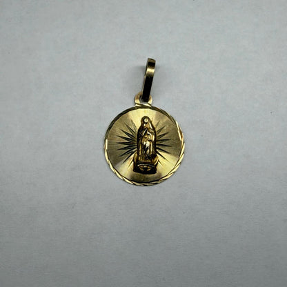 ✨💛 Dije de Oro de 10K – Virgen de Guadalupe | 1.1 g de Oro 💛🙏✨