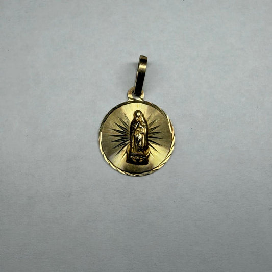 ✨💛 Dije de Oro de 10K – Virgen de Guadalupe | 1.1 g de Oro 💛🙏✨