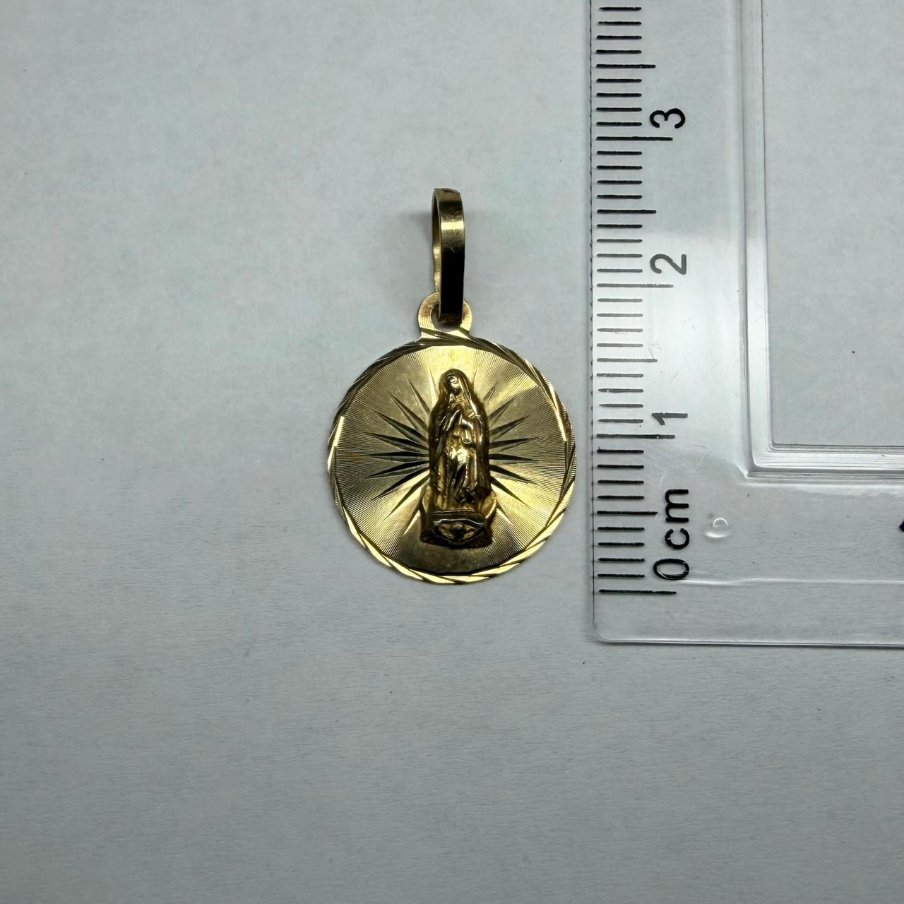 ✨💛 Dije de Oro de 10K – Virgen de Guadalupe | 1.1 g de Oro 💛🙏✨