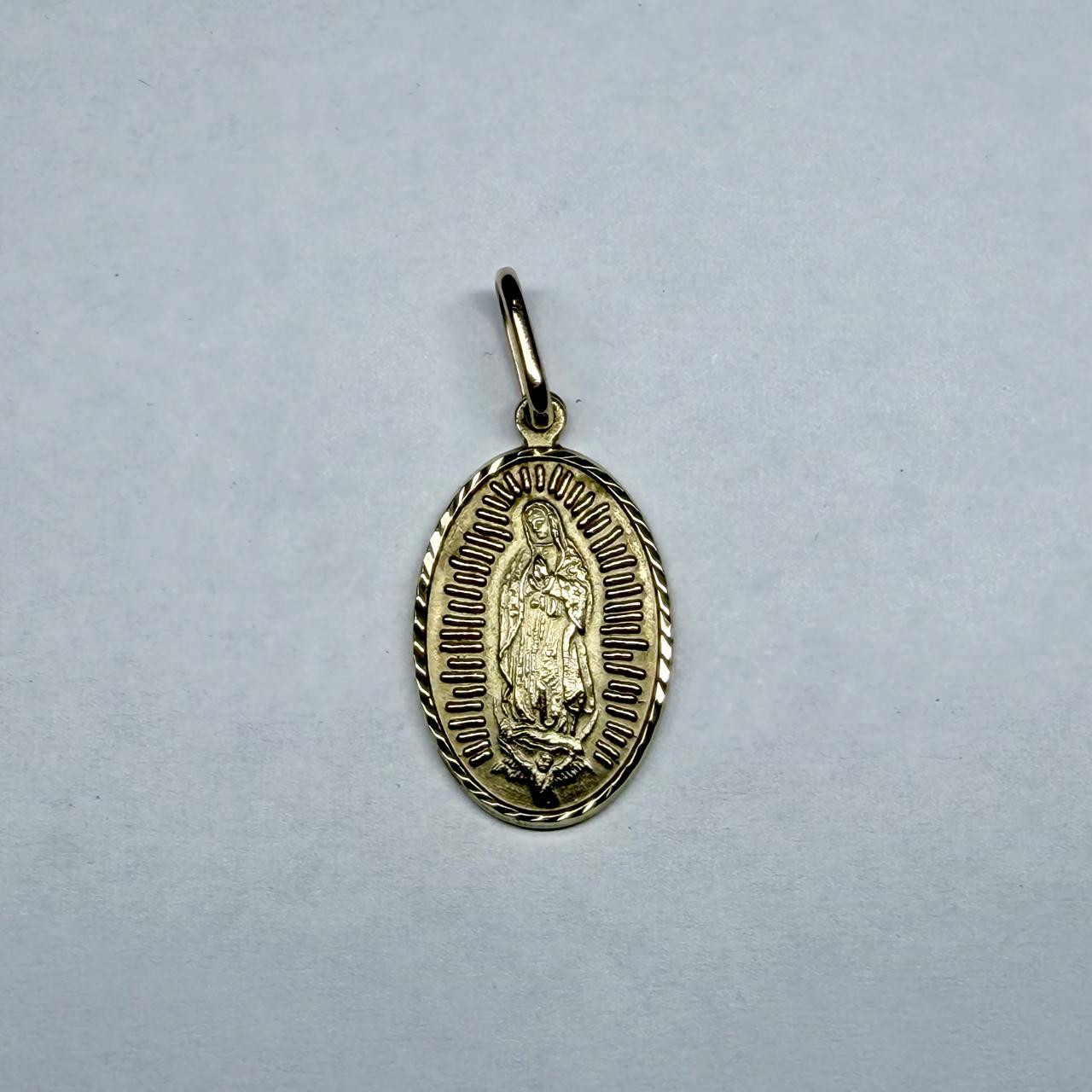✨💛 Dije de Oro de 10K – Virgen de Guadalupe | 2.4 g de Oro 💛🙏✨