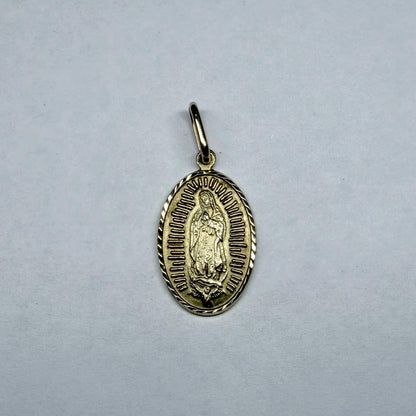 ✨💛 Dije de Oro de 10K – Virgen de Guadalupe | 2.4 g de Oro 💛🙏✨