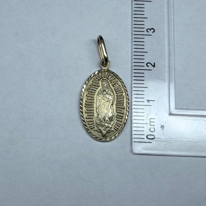 ✨💛 Dije de Oro de 10K – Virgen de Guadalupe | 2.4 g de Oro 💛🙏✨