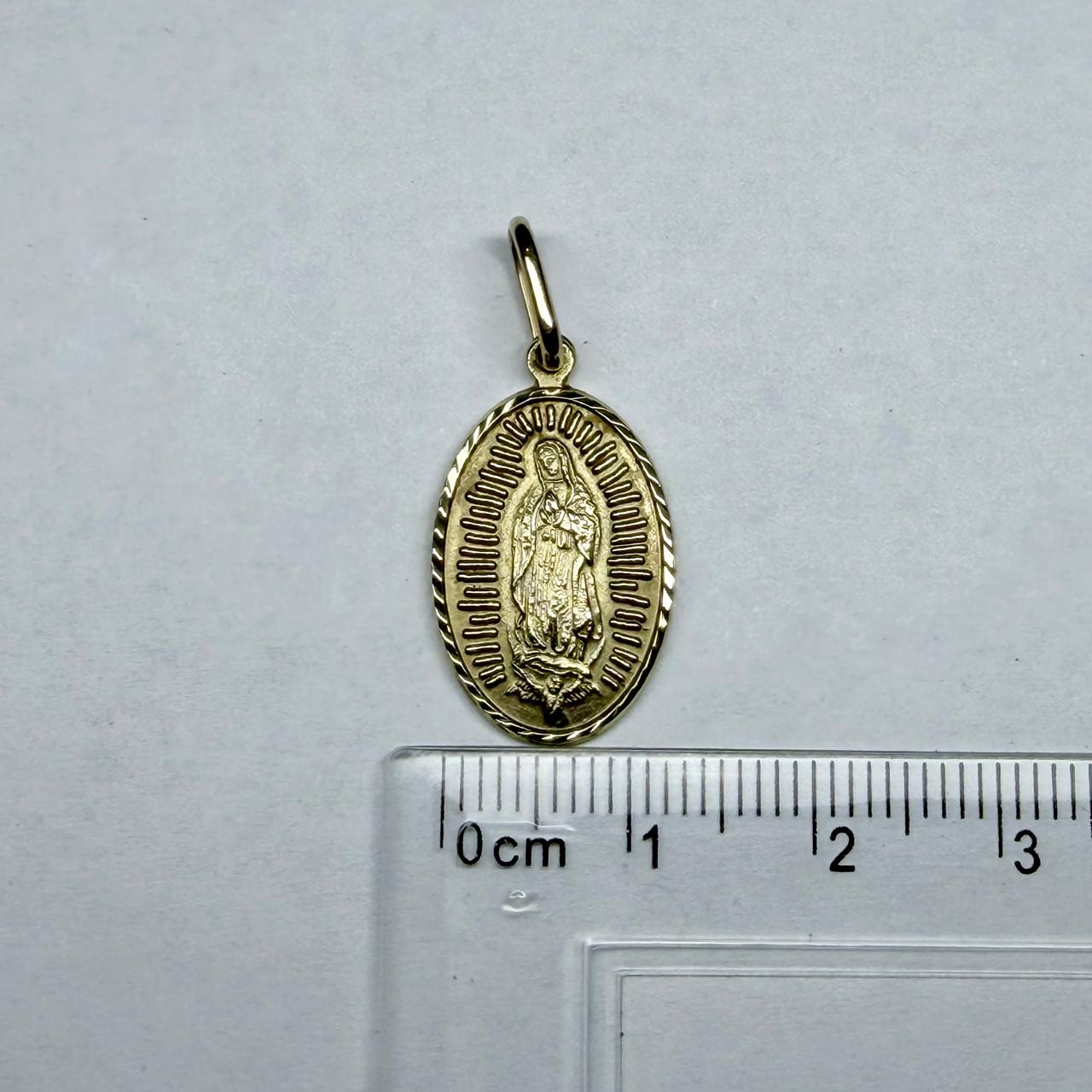 ✨💛 Dije de Oro de 10K – Virgen de Guadalupe | 2.4 g de Oro 💛🙏✨