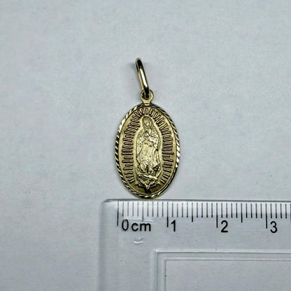 ✨💛 Dije de Oro de 10K – Virgen de Guadalupe | 2.4 g de Oro 💛🙏✨