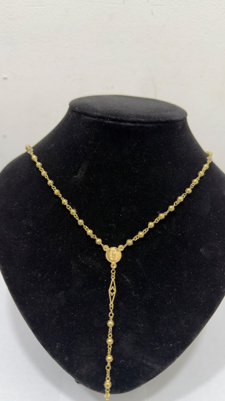 ✨ Rosario en Oro 14K