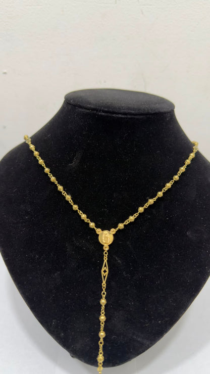 ✨ Rosario en Oro 14K