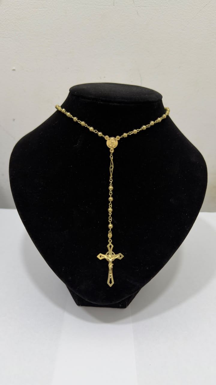 ✨ Rosario en Oro 14K
