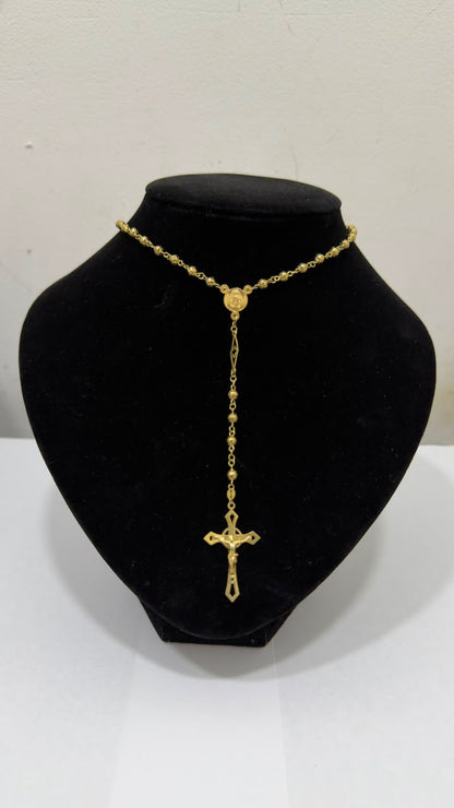 ✨ Rosario en Oro 14K
