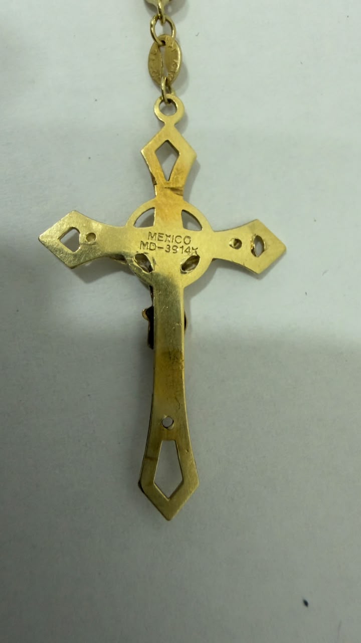 ✨ Rosario en Oro 14K