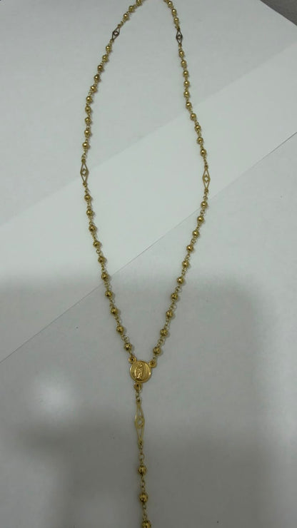 ✨ Rosario en Oro 14K