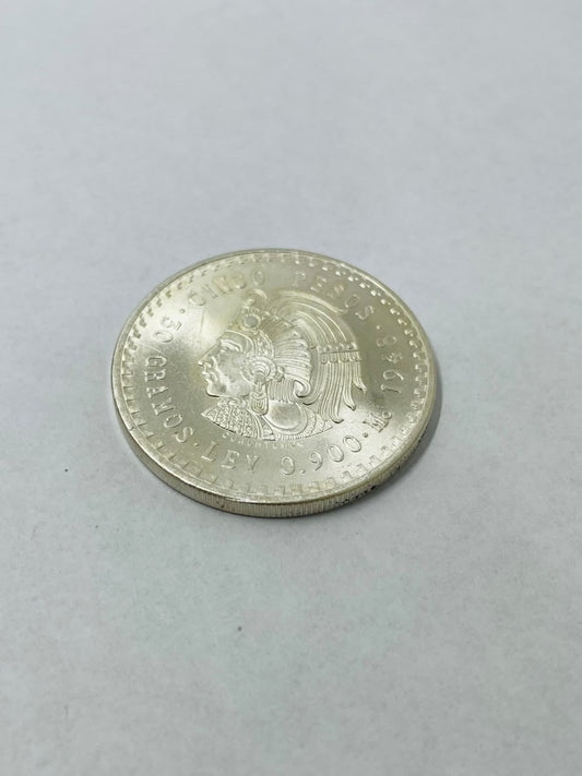 Moneda de Plata Cuauhtémoc-Usado