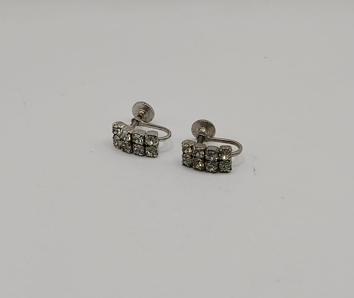 Aretes de broche PLATA925 peso 2.7gr, usado