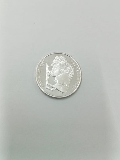Moneda de Plata Buffalo Indio Americana .999