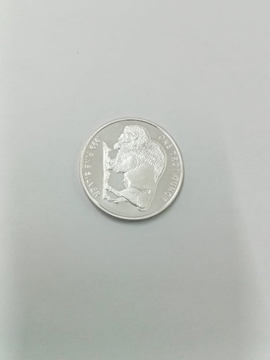 Moneda de Plata Buffalo Indio Americana .999