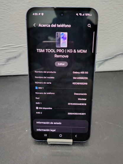 GALAXY A55 5G 256 GB 8 RAM