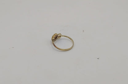 Anillo ORO 10k peso 1.4gr, usado