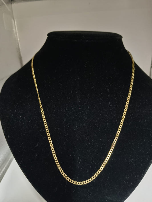 Cadena tejido especial de ORO 10K peso 4.6gr, usado
