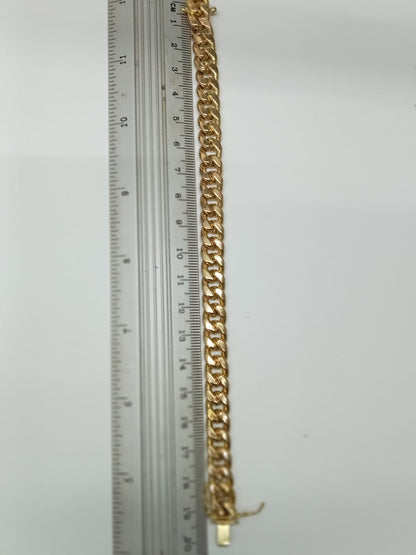 ✨ Pulsera de Oro 10K – 16 g | 20 cm ✨
