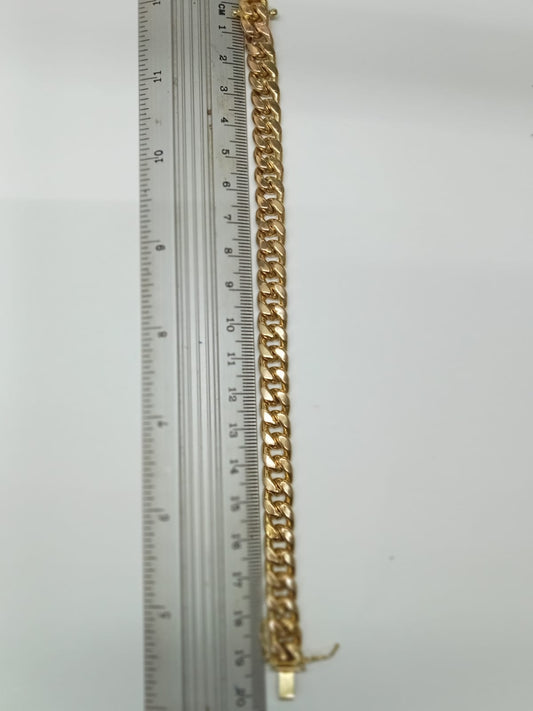 ✨ Pulsera de Oro 10K – 16 g | 20 cm ✨
