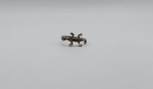 Anillo lagartija PLATA 925 peso 1.7gr, usado