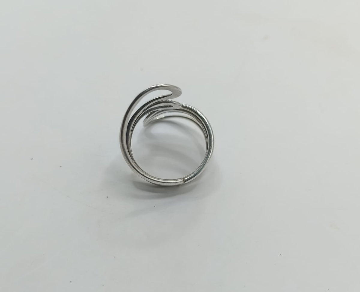 Anillos con curvas PLATA 925 peso 5.5gr