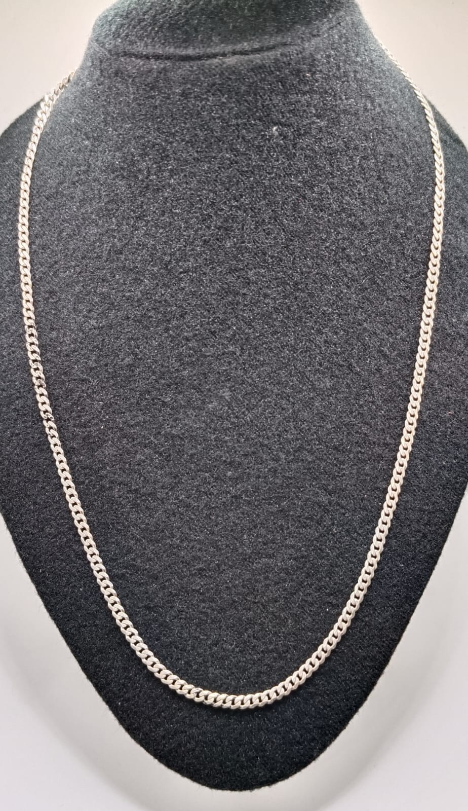 Collar eslabon 1x1 PLATA 925 peso 13.4gr, usado