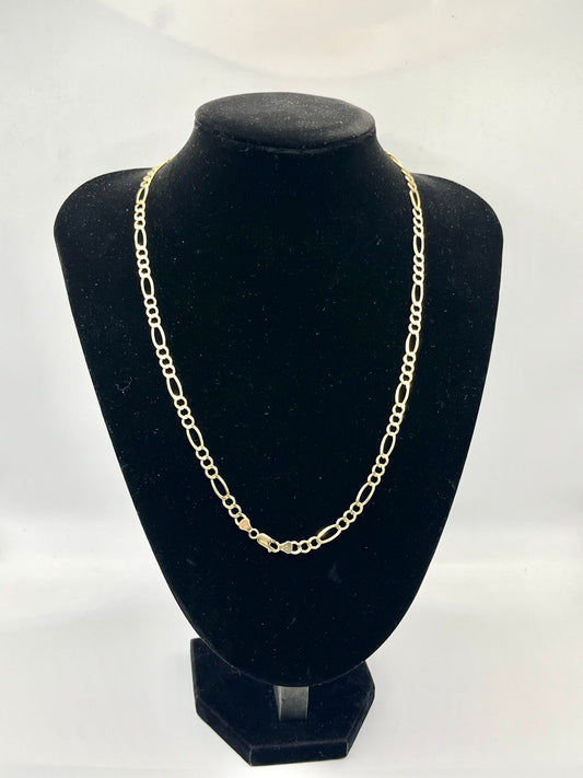 CADENA ESTILO 3X1 DE ORO 14K 16 GRMS MIDE 28 CM
