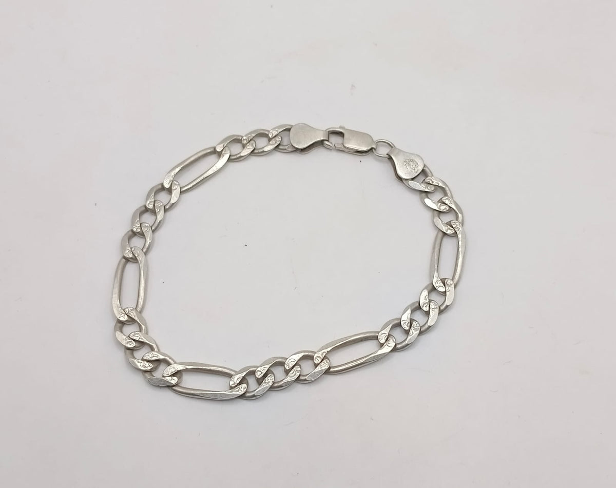 Pulsera 3x1 PLATA 925 peso 13.1gr