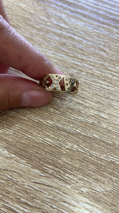 💖✨ EN VENTA – ANILLO DE 15 AÑOS EN ORO 10KT ✨💖
