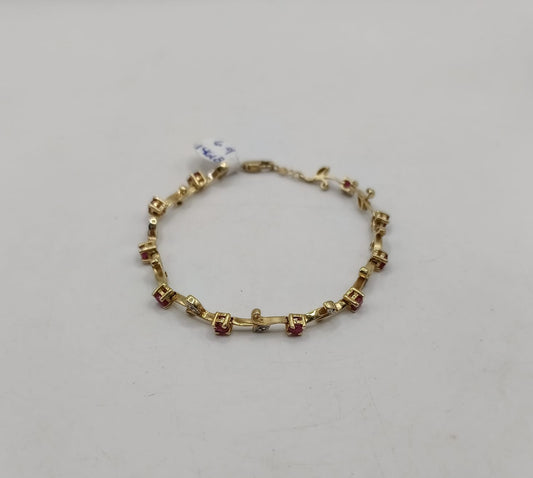Pulsera ORO 14k peso 6.9gr 17cm, usado