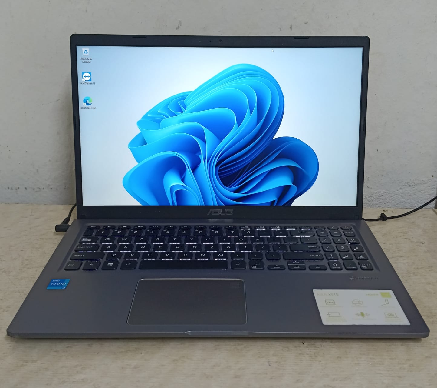 Laptop ASUS vivobook intel core i3 windows 11, usado