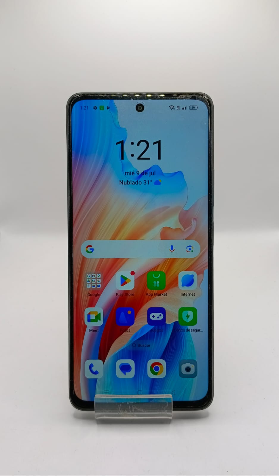 Oppo A58 256gb 8ram liberado, usado