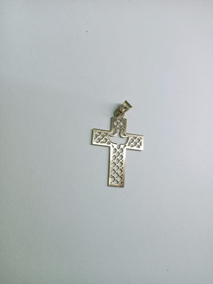 Dije de Oro 10K – Diseño Cruz