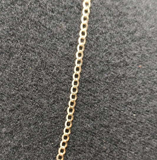 Cadena con dije ORO 10k peso 4gr, usado