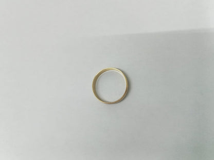 ✨ ARGOLLA DE ORO 10K – DISEÑO LISO ✨
