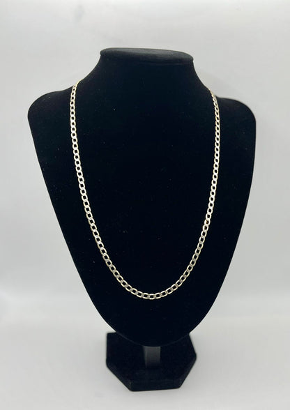 Oro Cadena 10K Peso 13.2 Gramos 29 cm  eslabon 1 x 1