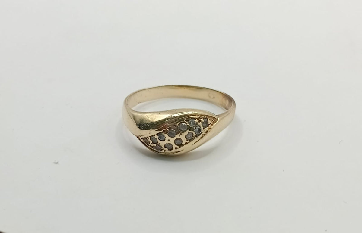 Anillo ORO 10k peso 1.9gr , usado