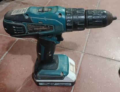 Kit de taladros inalambricos MAKITA dt02, ph02, con cargador, usado
